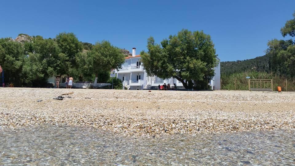 Pano Sto Kyma Studios Plomari Luaran gambar