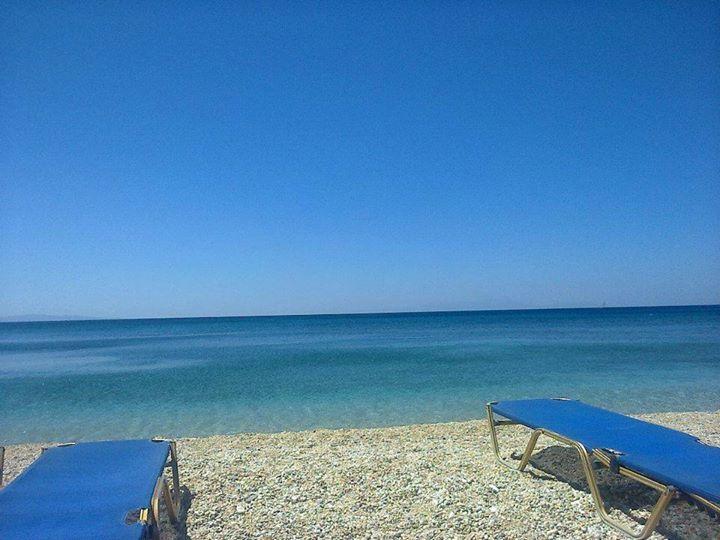 Pano Sto Kyma Studios Plomari Luaran gambar