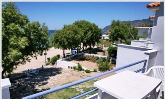 Pano Sto Kyma Studios Plomari Luaran gambar