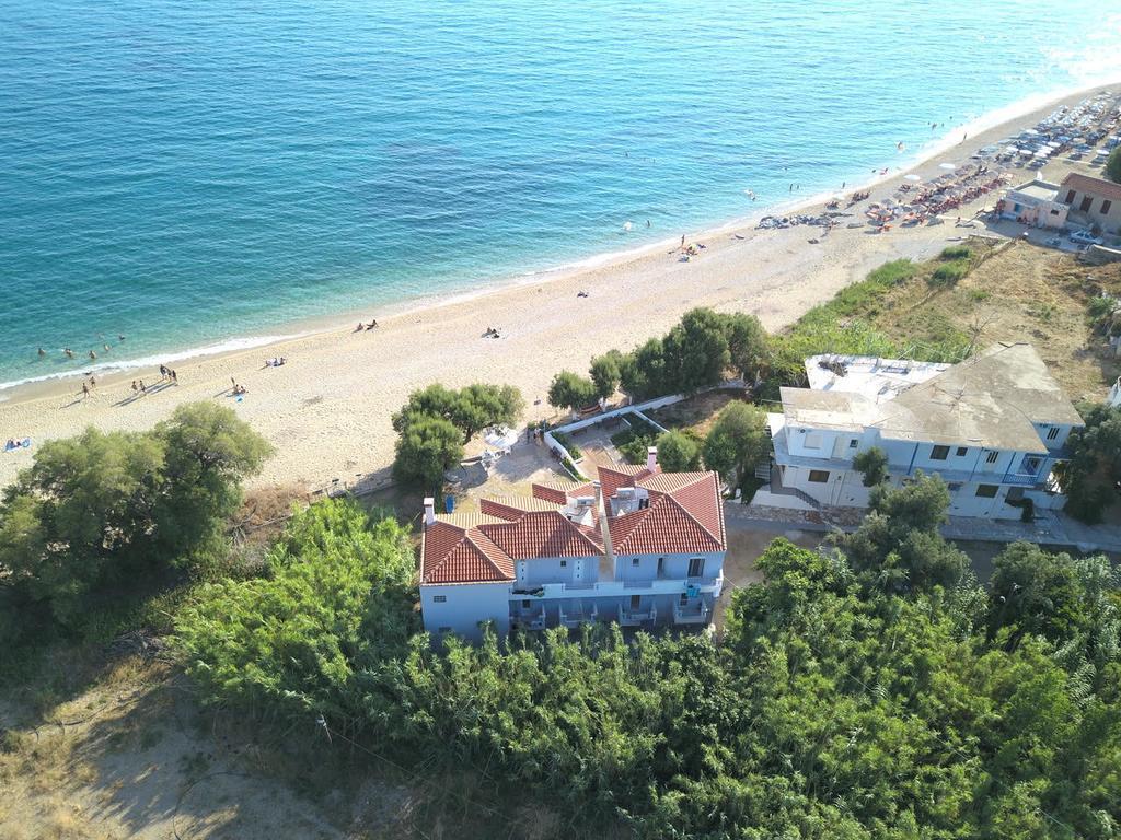 Pano Sto Kyma Studios Plomari Luaran gambar